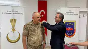 Kars'ta rütbe terfi töreni Vali Polat, Tuğgeneral Coşkun'un apoletini taktı