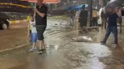 Giresun'da dere taşkınları dükkanları vurdu