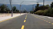 Akyazı trafiğini rahatlatacak yeni yolun ikinci etabı tamamlandı