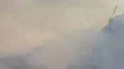Eskişehir’de saman yangını evi kül etmekten son anda kurtuldu