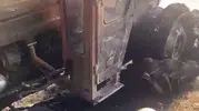 Karabük'te hasat mesaisi kabusa döndü