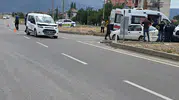 Isparta Şarkikaraağaç yolunda kaza 5 kişi hastaneye kaldırıldı