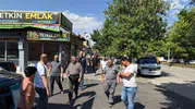 Palandöken sokaklarına yeni asfalt ve kaldırım düzenlemesi
