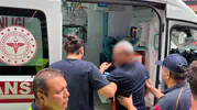 Motosiklet ile hafif ticari araç çarpıştı, sürücü hastaneye kaldırıldı