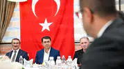Uşak'ta terfi ve veda bir arada Emniyet mensuplarına tören