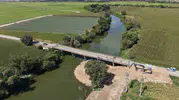 Karacabey'de tehlike saçan köprü tarih oluyor: Modern ulaşım için düğmeye basıldı