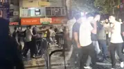 Rapçi Poizi'nin konseri karıştı! Tekme ve yumruklu kavga kamerada