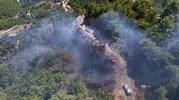 Alanya'da orman yangını korkuttu