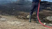 Çine'deki orman yangını ekiplerin müdahalesiyle söndürüldü