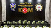 Antalya emniyetinden bir haftalık kaçakçılık operasyonu