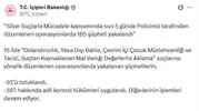 Siber suç şebekelerine beş günde ağır darbe