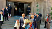 Kurtulmuş, Afyonkarahisar programına valilik ziyaretiyle başladı