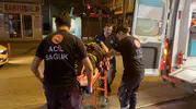 Osmangazi’de motosiklet kazası Sürücü yola savruldu