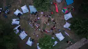 Sosyal medya mesajı Aydınpınar’da kampa dönüştü