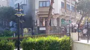 Trafo patladı, ortalık yangın yerine döndü