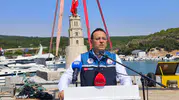 Saros'un dibine Edirne'nin simgeleri yerleşti, maketler resif oldu