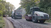 Düzce Değirmentepe yolunda asfalt çalışmaları bitti