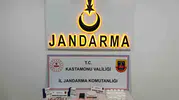 Jandarma Kastamonu'da hap atölyesini çökertti