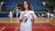 Edirneli Eslin Gürcistan’da madalyayı kaptı