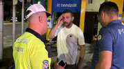 Aksaray sokaklarında alkollü sürücü dehşeti