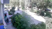 Adana'da buzdolabı hırsızlığı güvenlik kamerasında