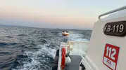 Çanakkale açıklarında motoru bozulan teknedeki 7 kişi kurtarıldı