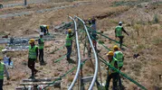 Erciyes'te Dağ Kızağında Raylar Döşeniyor, 1100 Metrelik Parkur Geliyor