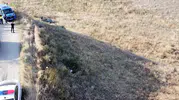 Çorumda kayıp ihbarı yapılan sürücü aracının altında bulundu
