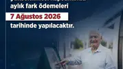 Emekliye beklenen zam farkı ödemeleri hesaplara yatıyor