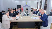 Mehmet Şimşek Mardin sanayicisiyle ekonomi masasına oturdu