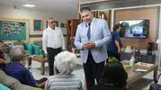 Mersin'de huzurevi sakinlerine moral ziyareti