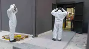 Şanlıurfa'da market lavabosuna dökülen kimyasal madde patladı