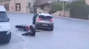 Mersin Mut'ta kavşak kazası motosikletliyi hastanelik etti