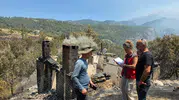 Muğla’da yanan tarım arazilerinin zararı hesaplanıyor