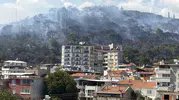 Korkutan alevler: Ekipler havadan ve karadan seferber oldu