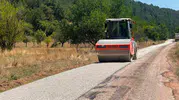 Keles yollarında genişletme çalışması başladı