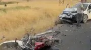 Mazıdağı yolunda acı kaza iki can aldı