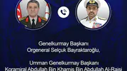 Türkiye ve Umman askeri kanadı arasında kritik telefon diplomasisi
