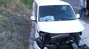 Adıyaman yolunda sürücü kontrolü kaybetti ve kaza yaptı