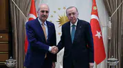 Erdoğan ve Kurtulmuş Beştepe’de bir araya geldi