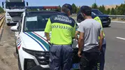 Gaziantep otoyolunda plaka oyununa ağır fatura