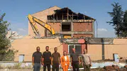 Bilecik Pazaryeri’nde eski okul binası güvenlik gerekçesiyle yıkılıyor