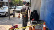 Osmaniye'de trafo alev alırken vatandaş ATM başında bekledi
