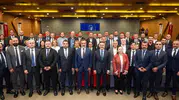 THY'nin başı saha ziyaretinde TGS çalışanlarıyla buluştu