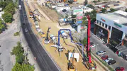 Turgutlu trafiğini rahatlatacak köprülü kavşakta ilk adım atıldı