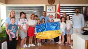 Kemer savaşın gölgesindeki Ukraynalı çocuklara kapılarını açtı
