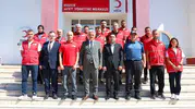 Düzce’nin afet hazırlığı Kızılay merkezinde masaya yatırıldı