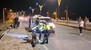 Bitlis Yolalan'da motosiklet kazası 2 yaralı