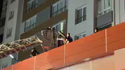 Kayseri'de korkunç yangın 13. kattan düşen ev sahibi hayatını kaybetti