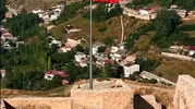 Bayburt Kalesi’nde yeni bayrak dalgalanmaya başladı